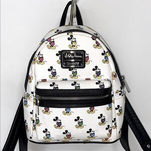 Loungefly Disney Parks Mickey Mouse Multicolor Backpack